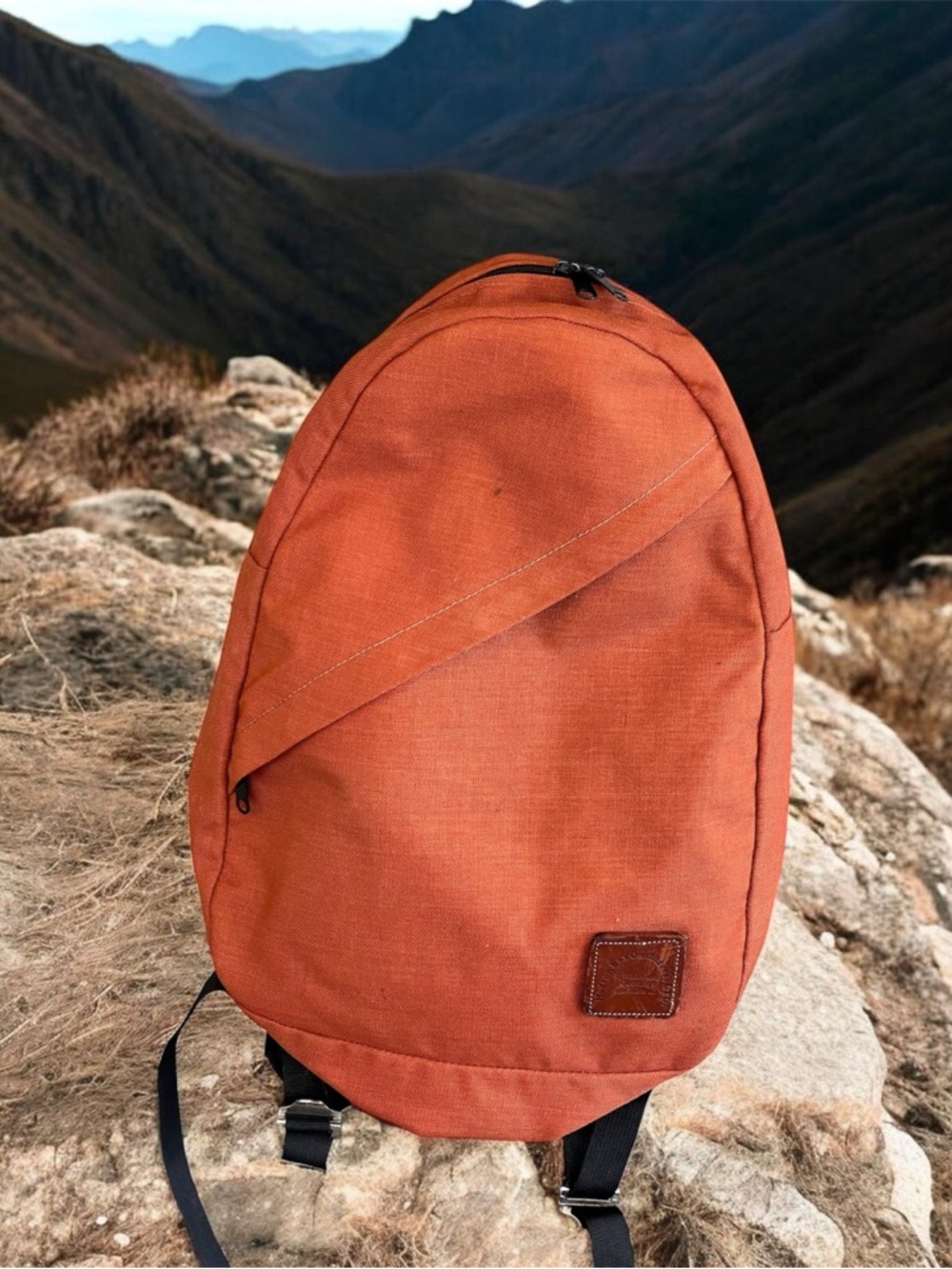 Men's Rust Orange Everyday Backpack